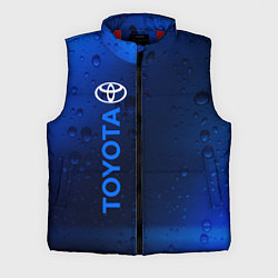 Мужской жилет TOYOTA ТОЙОТА, цвет: 3D-красный