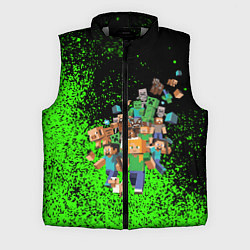 Мужской жилет Minecraft, цвет: 3D-светло-серый