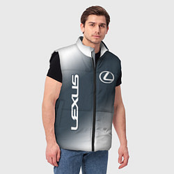 Мужской жилет LEXUS ЛЕКСУС, цвет: 3D-черный — фото 2