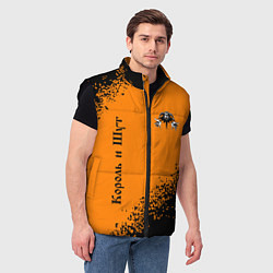 Мужской жилет КОРОЛЬ И ШУТ, цвет: 3D-черный — фото 2