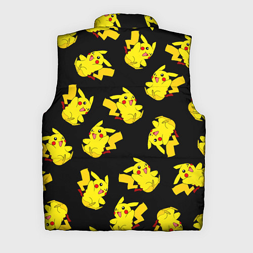 Мужской жилет Веселый пикачу / 3D-Черный – фото 2