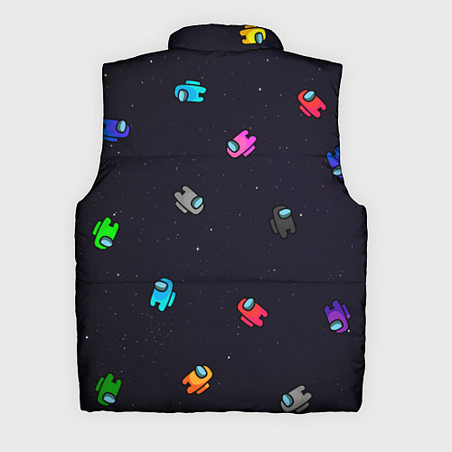 Мужской жилет Among Us / 3D-Черный – фото 2