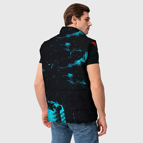 Мужской жилет Lil Peep / 3D-Красный – фото 4