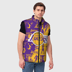 Мужской жилет КОБИ БРАЙАНТ, цвет: 3D-черный — фото 2