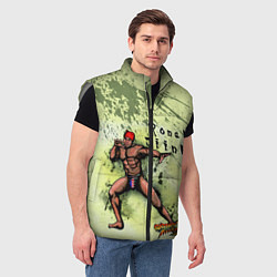 Мужской жилет Gachimuchi 1 7, цвет: 3D-светло-серый — фото 2