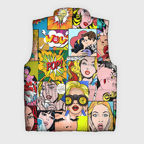 Мужской жилет Pop Art / 3D-Черный – фото 2