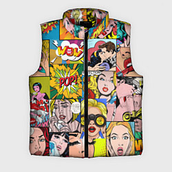 Мужской жилет Pop Art, цвет: 3D-красный