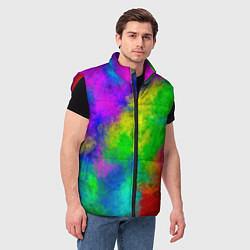 Мужской жилет Multicolored, цвет: 3D-красный — фото 2