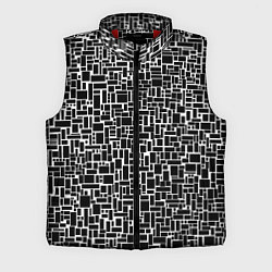 Мужской жилет Геометрия ЧБ Black & white