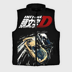 Мужской жилет Initial D Z, цвет: 3D-черный
