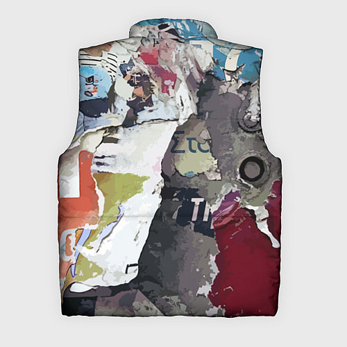 Мужской жилет Street art / 3D-Черный – фото 2