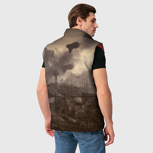 Мужской жилет PUBG / 3D-Красный – фото 4