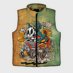 Мужской жилет Пивной гонщик, цвет: 3D-красный