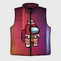 Мужской жилет Among Us Сладкий Z, цвет: 3D-черный