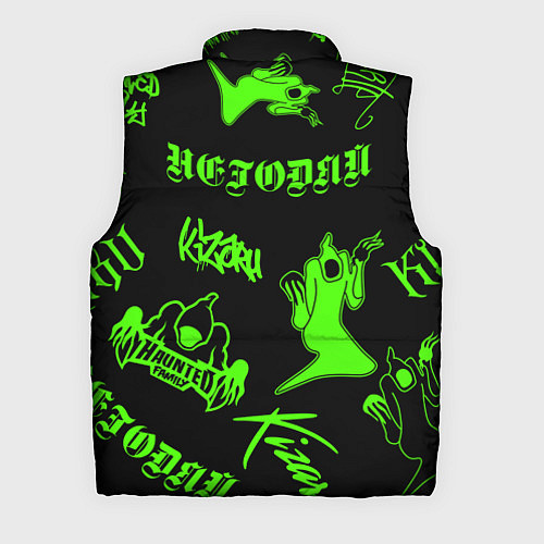 Мужской жилет KIZARU HAUNTED FAMILY / 3D-Красный – фото 2