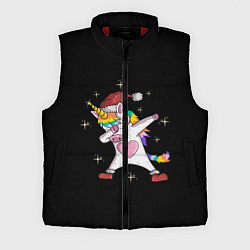 Мужской жилет Unicorn Dab, цвет: 3D-красный