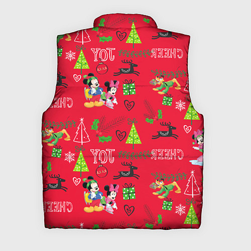 Мужской жилет Mickey & Minnie pattern / 3D-Черный – фото 2