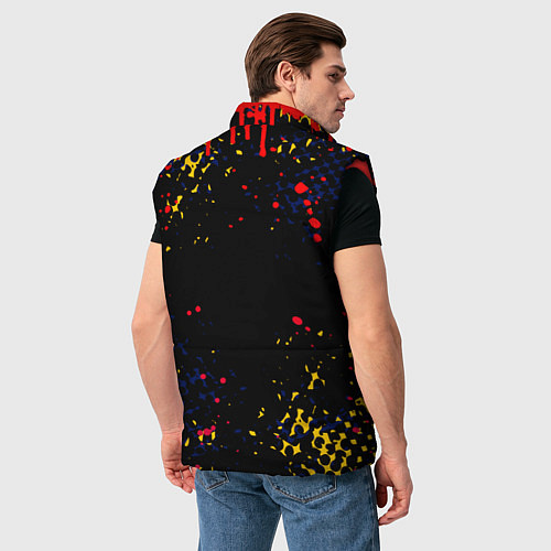 Мужской жилет Among Us - Impostor / 3D-Красный – фото 4