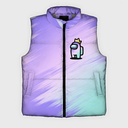 Мужской жилет AMONG US GRADIENT, цвет: 3D-светло-серый