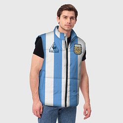 Мужской жилет Джерси Марадоны с автографом, цвет: 3D-черный — фото 2