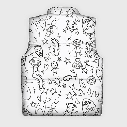 Мужской жилет DIE ANTWOORD / 3D-Черный – фото 2