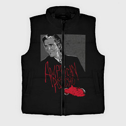 Мужской жилет Американский психопат, цвет: 3D-черный