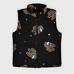 Мужской жилет Пряник among us, цвет: 3D-красный