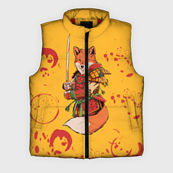 Мужской жилет Лис Самурай, цвет: 3D-красный