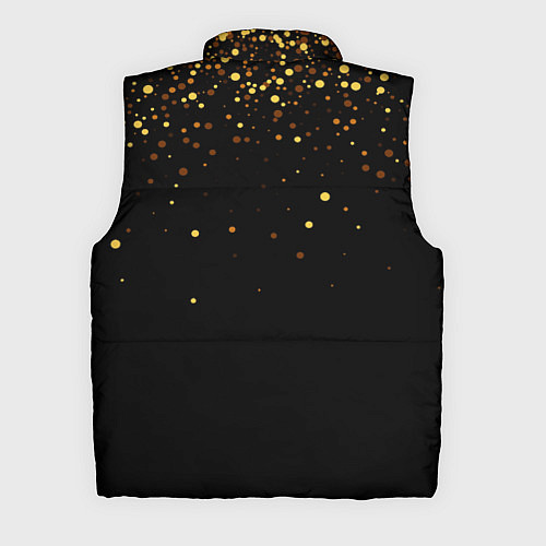 Мужской жилет Новогодняя деревня / 3D-Красный – фото 2