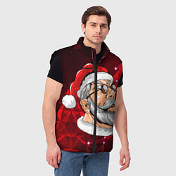 Мужской жилет Кульный дед, цвет: 3D-черный — фото 2