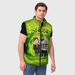 Мужской жилет Репер - OG Buda, цвет: 3D-черный — фото 2