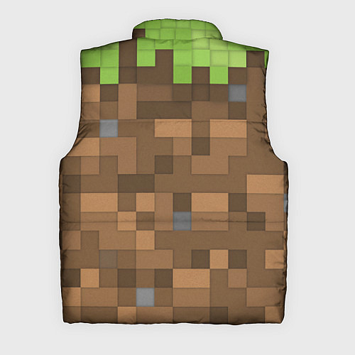 Мужской жилет Minecraft камуфляж / 3D-Красный – фото 2