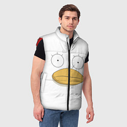 Мужской жилет Gintama Гинтама, цвет: 3D-красный — фото 2