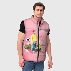 Мужской жилет Ваня Дмитриенко, цвет: 3D-черный — фото 2