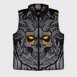 Мужской жилет Череп дьявола, цвет: 3D-красный