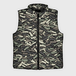 Мужской жилет Камуфляж - Димон, цвет: 3D-черный