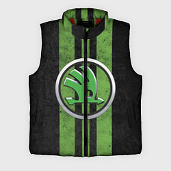 Мужской жилет Skoda Green Logo Z, цвет: 3D-красный