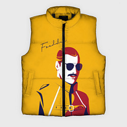 Мужской жилет QUEEN FREDDY, цвет: 3D-черный