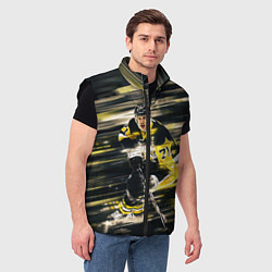 Мужской жилет ЕВГЕНИЙ МАЛКИН, цвет: 3D-черный — фото 2
