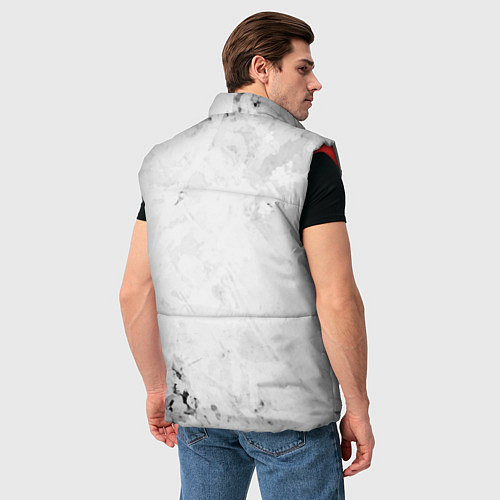 Мужской жилет Gothic crows / 3D-Красный – фото 4