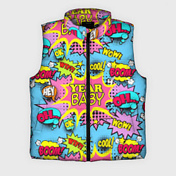 Мужской жилет Year baby Pop art print, цвет: 3D-светло-серый