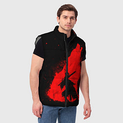 Мужской жилет DARK SOULS ТЁМНЫЕ ДУШИ, цвет: 3D-светло-серый — фото 2