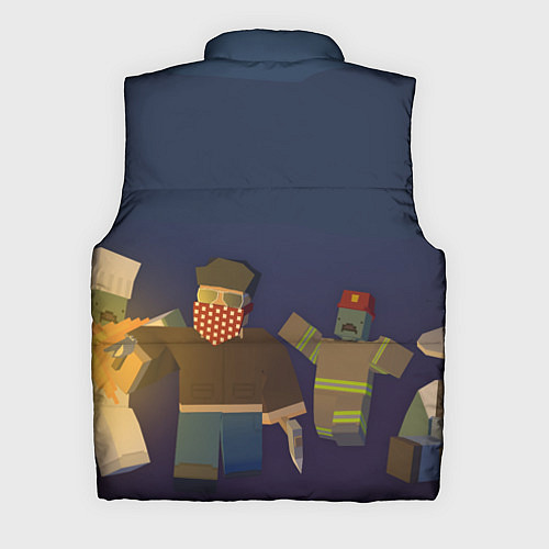 Мужской жилет Unturned / 3D-Светло-серый – фото 2