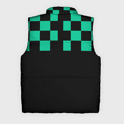 Мужской жилет Kamado Tanjirou Kimetsu no Yaiba / 3D-Черный – фото 2