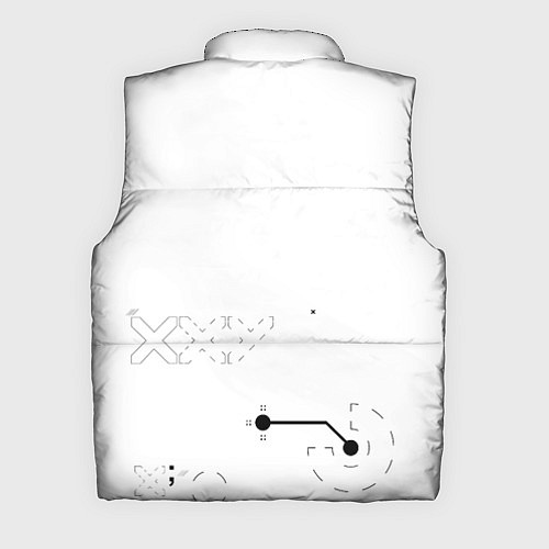 Мужской жилет Desert Eagle: Printstream White / 3D-Черный – фото 2