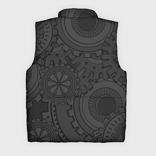 Мужской жилет GEARS STEAMPUNK / 3D-Черный – фото 2