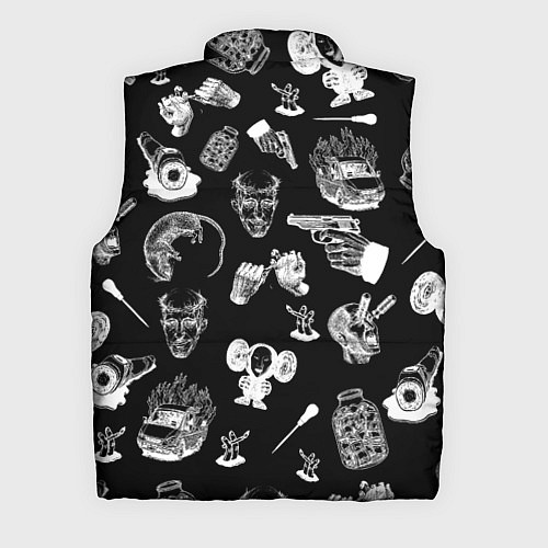 Мужской жилет КРОВОСТОК ТАТУИРОВКИ / 3D-Черный – фото 2