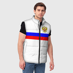 Мужской жилет СБОРНАЯ РОССИИ 2021, цвет: 3D-черный — фото 2