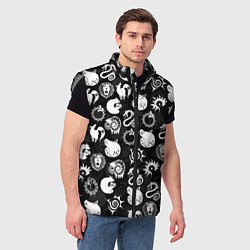 Мужской жилет SEVEN DEADLY SINS СИМВОЛЫ, цвет: 3D-светло-серый — фото 2