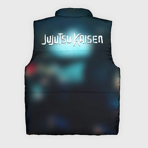 Мужской жилет Магическая битва / 3D-Черный – фото 2